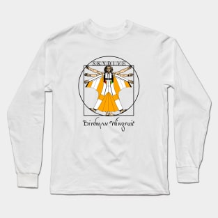 Mod.3 Wingsuit Birdman Skydiving Long Sleeve T-Shirt